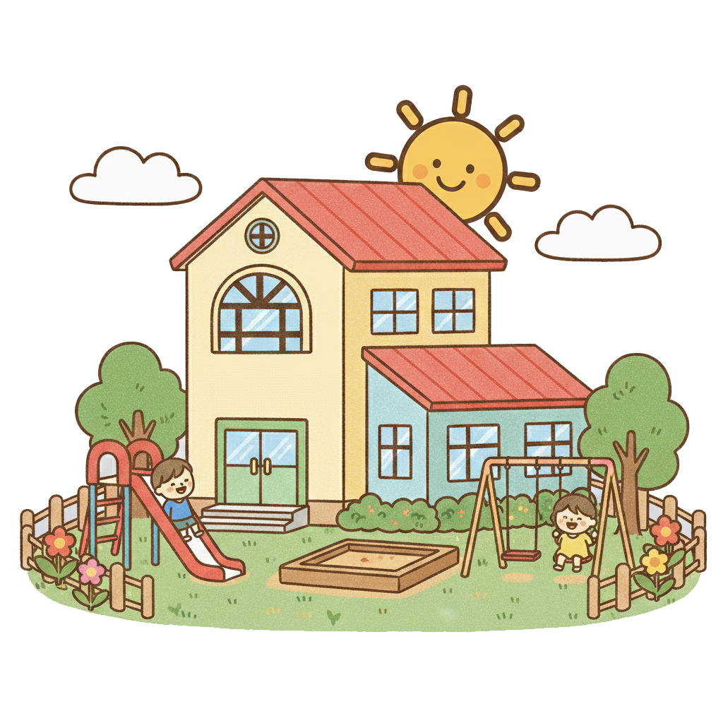 園のイラスト